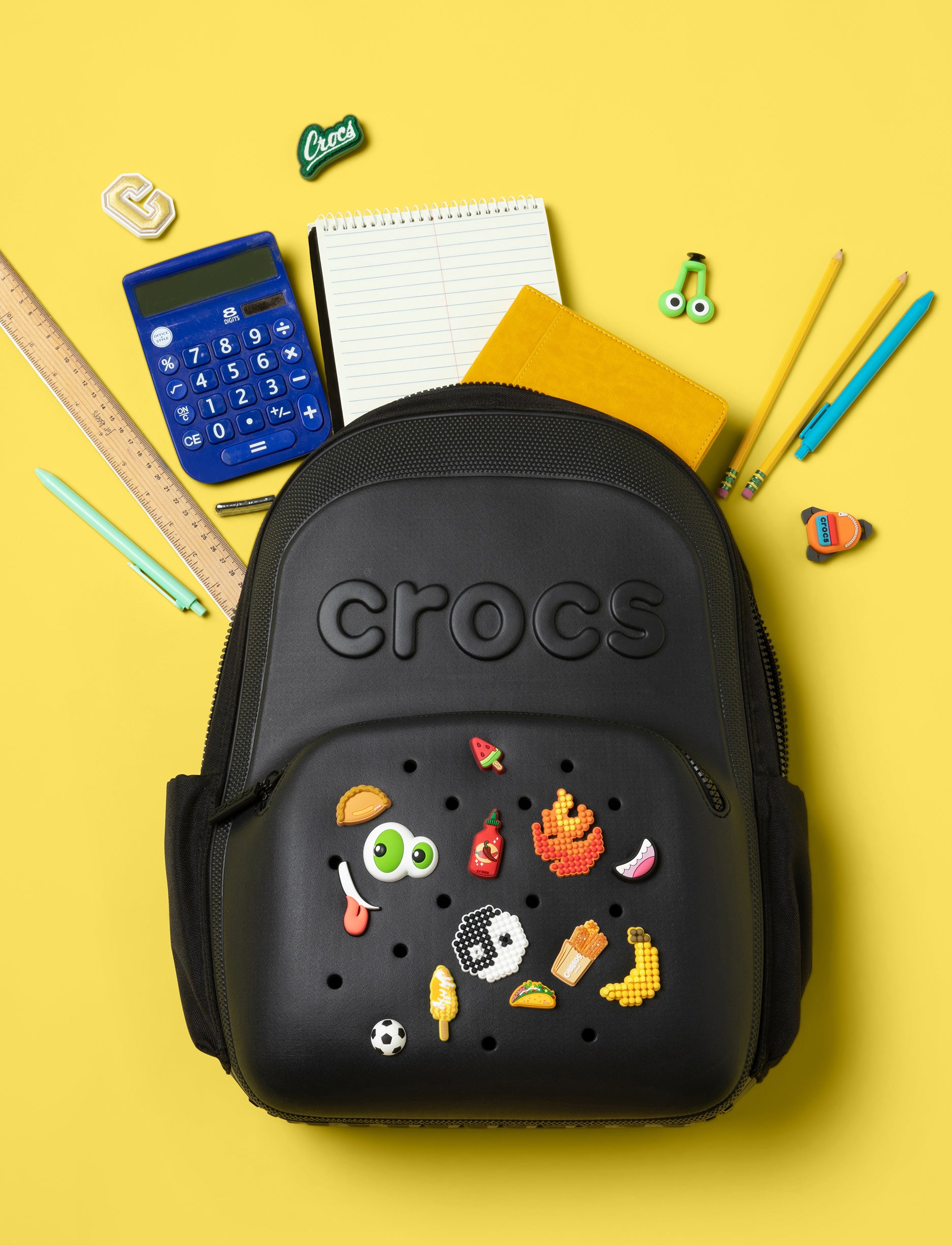 Crocs Backpack - תיק גב קרוקס בצבע שחור – Crocs IL